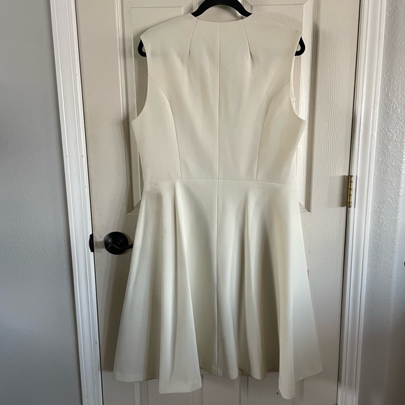 Vintage Paul of California White Mid Length Dress, Sz 18 - Picture 15 of 16